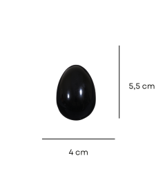 Image d'un oeuf en obsidienne oeil celeste