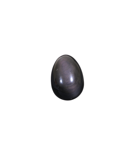 Image d'un oeuf en obsidienne oeil celeste