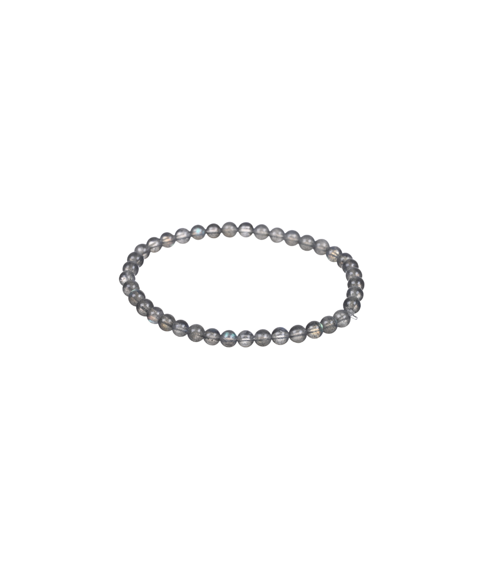 Photo d'un bracelet 4mm en labradorite