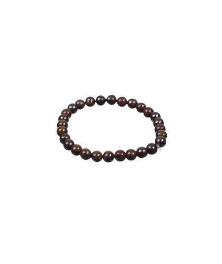 Photo d'un bracelet boules en oeil de fer