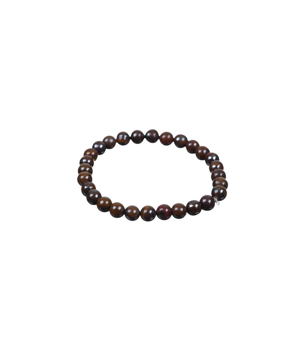 Photo d'un bracelet boules en oeil de fer