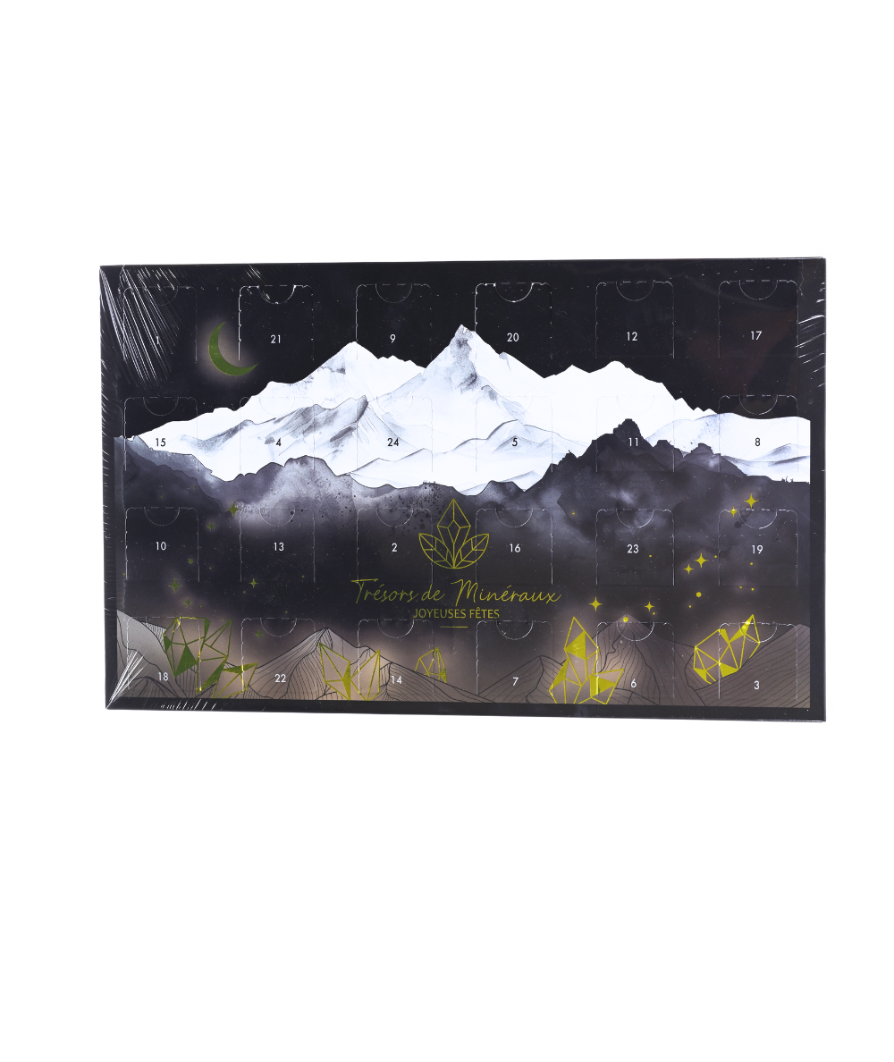 Photo du calendrier de l'avant minéral