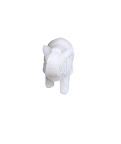 photo d'un éléphant en jade blanc