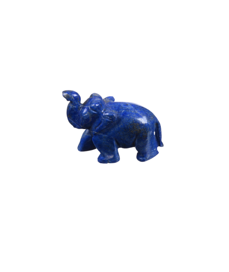 Photo d'un éléphant en lapis lazuli