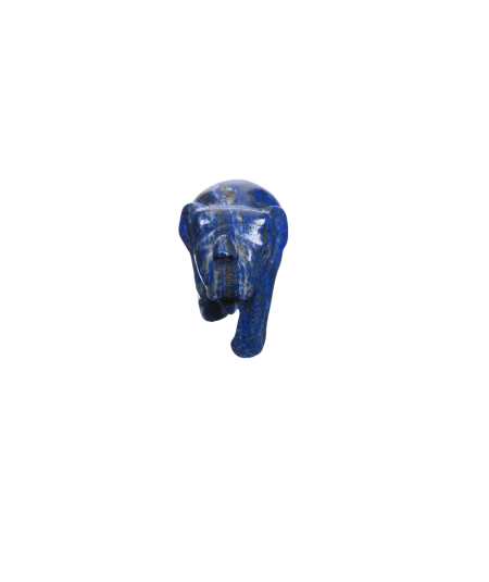 Photo d'un éléphant en lapis lazuli