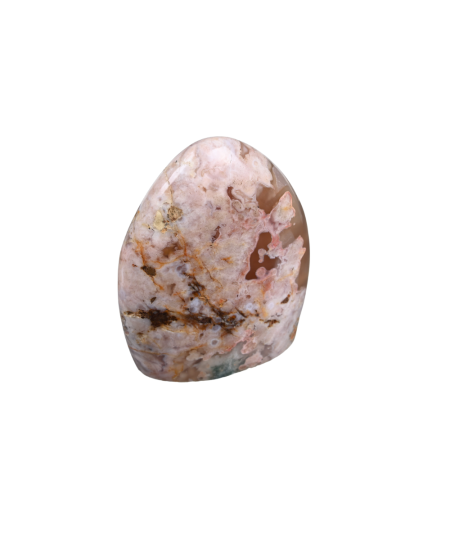 Photo d'une forme libre en agate fleur