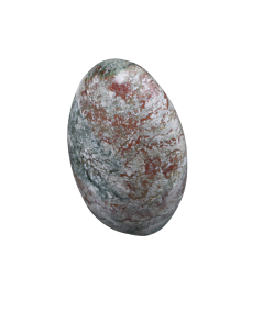 Image d'une forme libre en jaspe océan (orbiculaire)