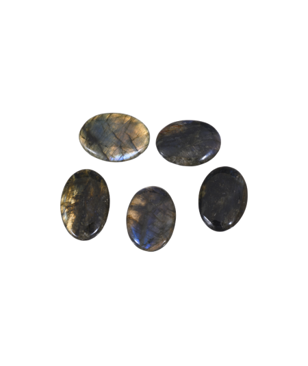 Photo de galets de labradorite