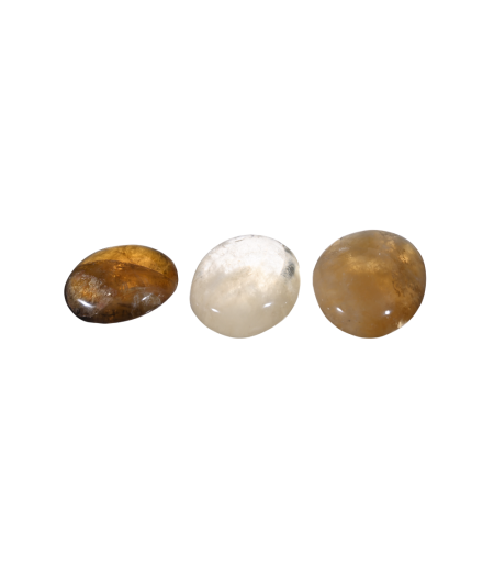 Image de galets en citrine naturelle