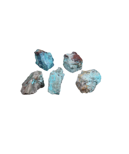 Image de pierres roulées en chrysocolle