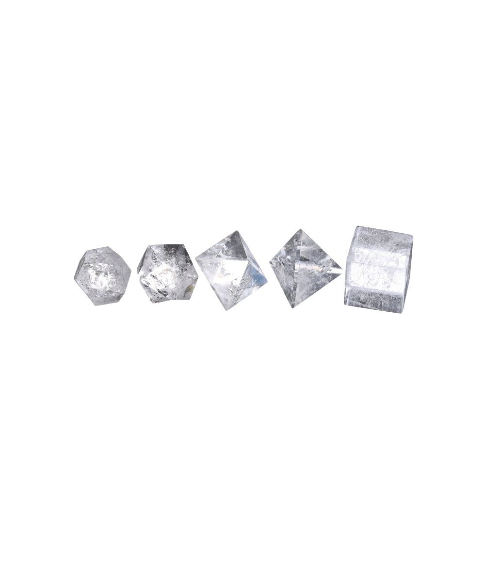 Image d'un set de solide de platon