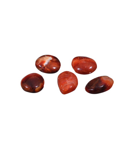 photo de galets en cornaline