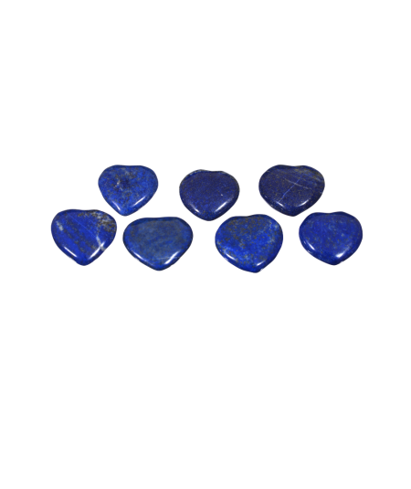 image de petits coeurs en lapis lazuli