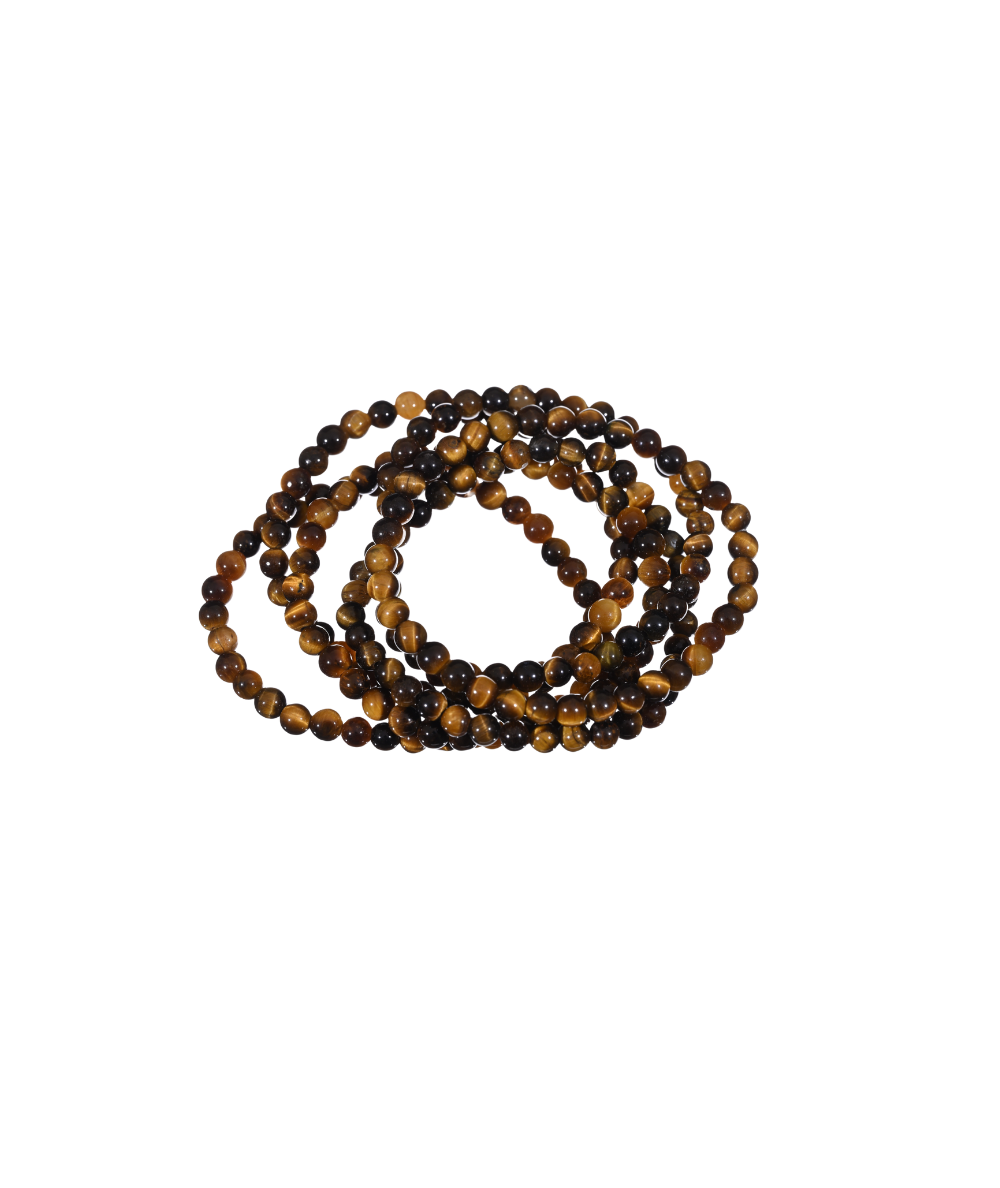 Image de bracelets boules en oeil de tigre