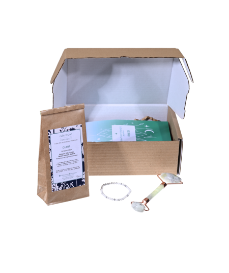 Image du coffret detox (tisane et pierres)