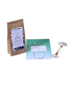 Image du coffret detox (tisane et pierres)