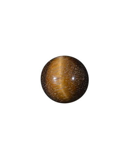 Photo d'une sphère en oeil de tigre
