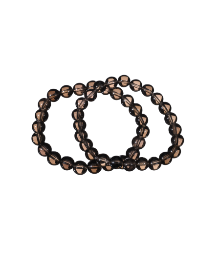 Image d'un bracelet en quartz fumé