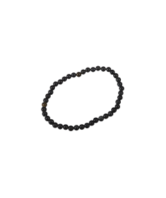 Image d'un bracelet en obsidienne dorée