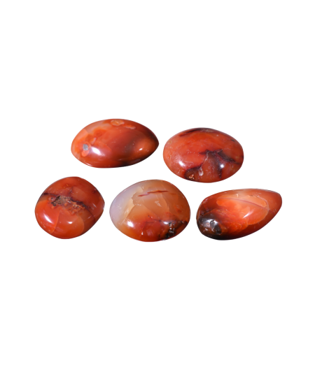 image de pierres roulées de cornaline