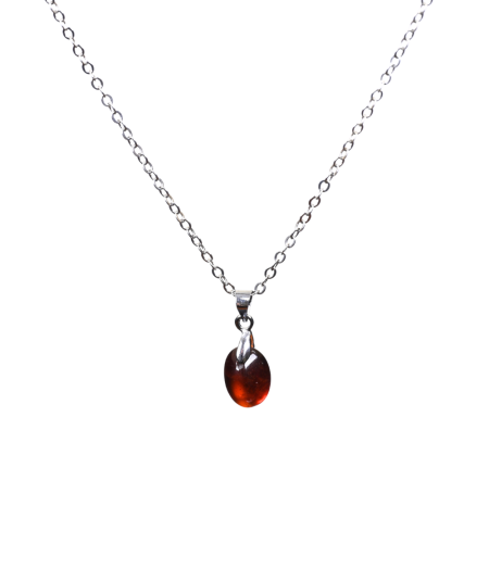 Image d'un pendentif en grenat rouge