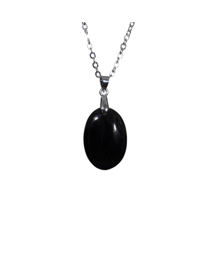 Image d'un pendentif en spinelle noire