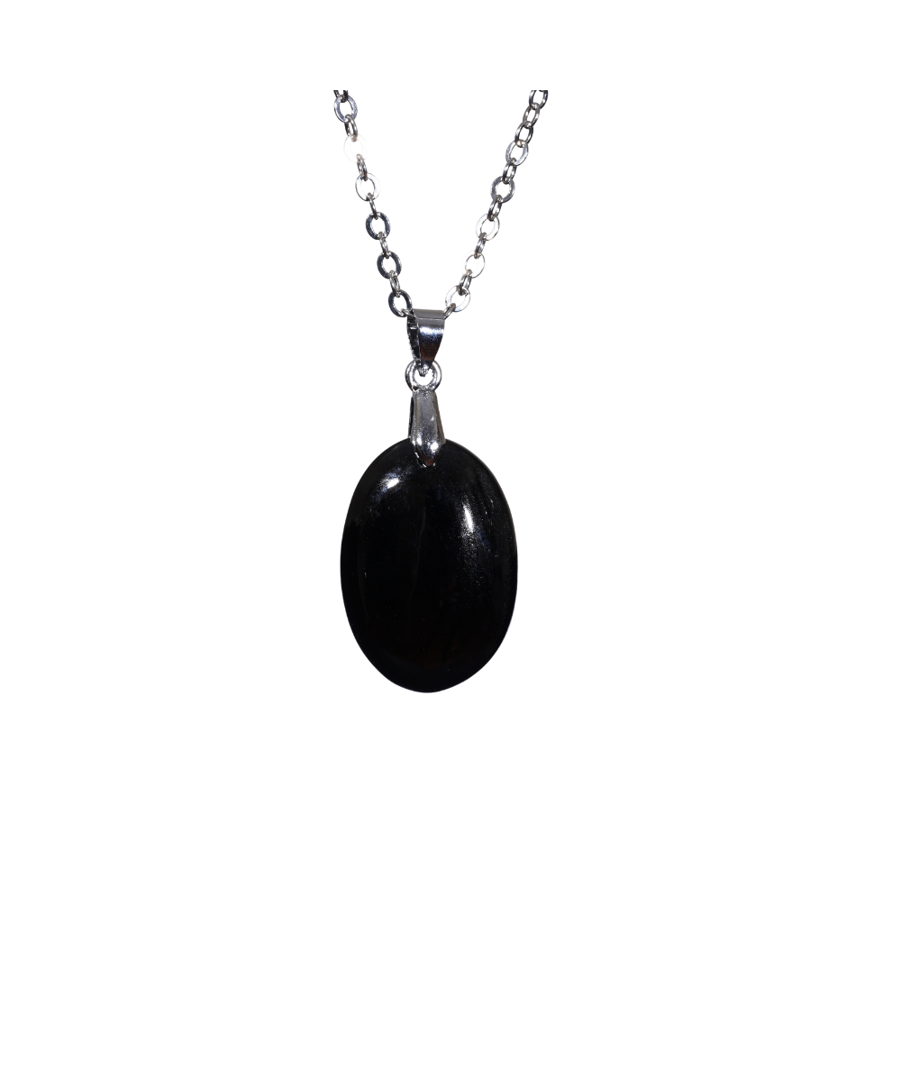 Image d'un pendentif en spinelle noire