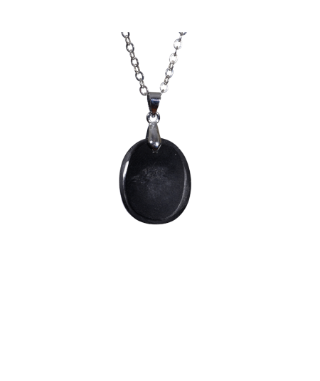 Image d'un pendentif en spinelle noire