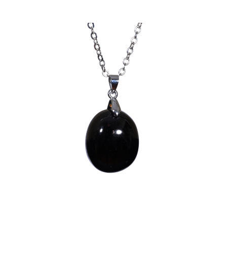Image d'un pendentif en spinelle noire