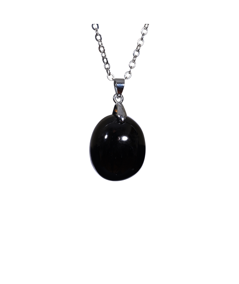 Image d'un pendentif en spinelle noire