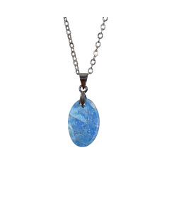 Image d'un pendentif en apatite bleue