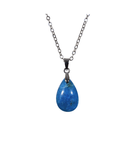 Image d'un pendentif en apatite bleue