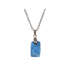 Image d'un pendentif en apatite bleue