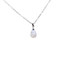 Pierre de Lune Blanche - Pendentif Bélière