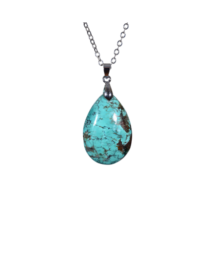 Image d'un pendentif en turquoise d'iran