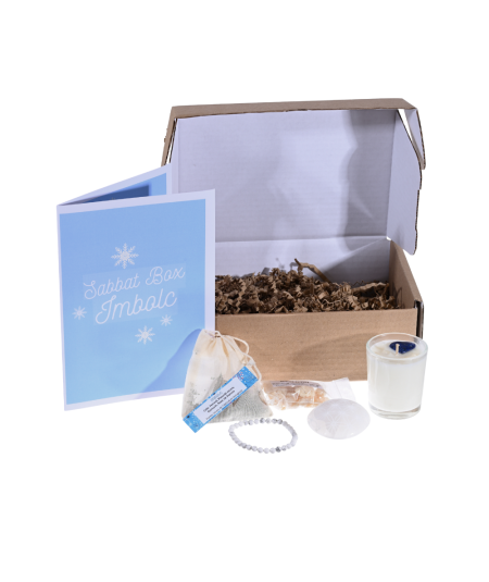 Image du contenu de la sabbat box imbolc