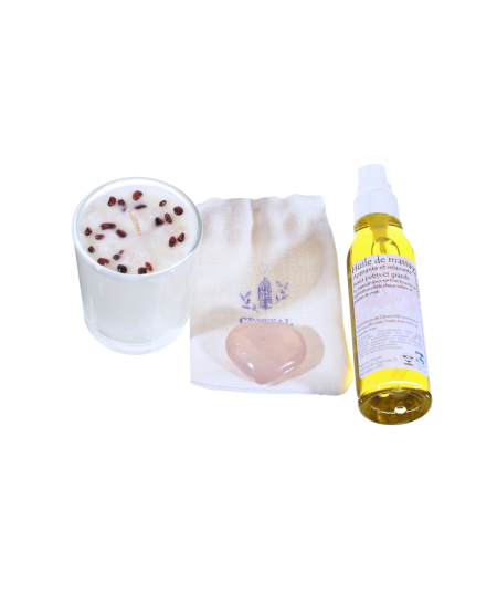 Image du contenu du coffret saint valentin