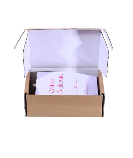 Image du contenu du coffret saint valentin