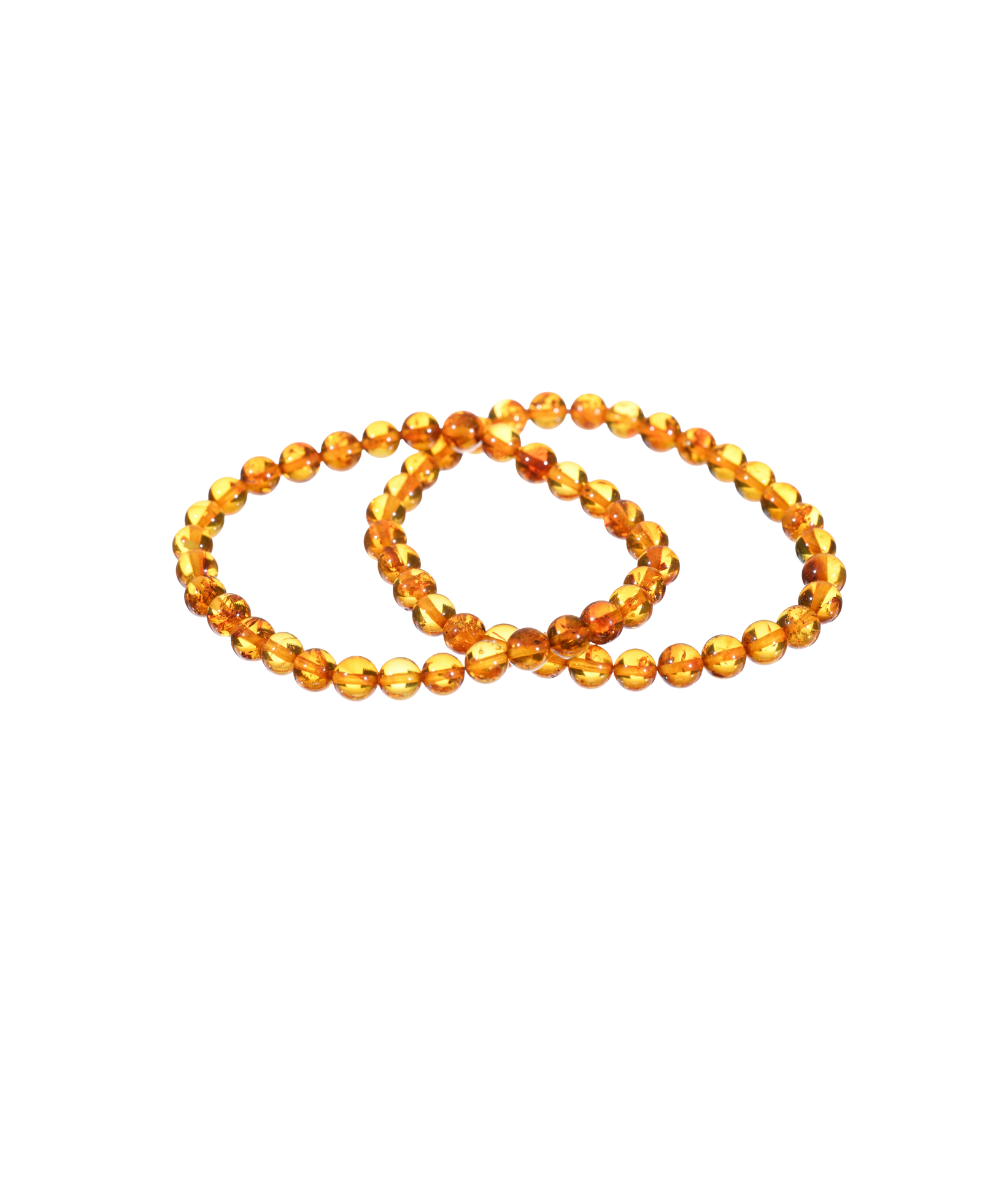 Image de bracelets d'ambre jaune