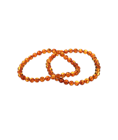 Image de bracelets d'ambre orange