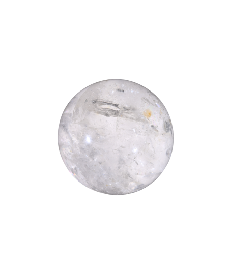 Image d'une sphère en cristal de roche