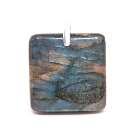 Image d'un pendentif bélière en labradorite