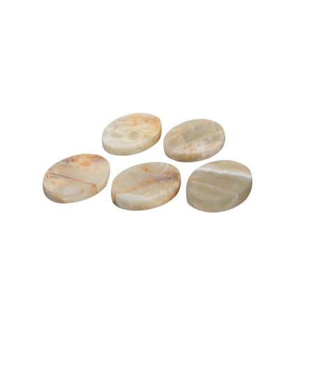 Image de galets en pierre de lune