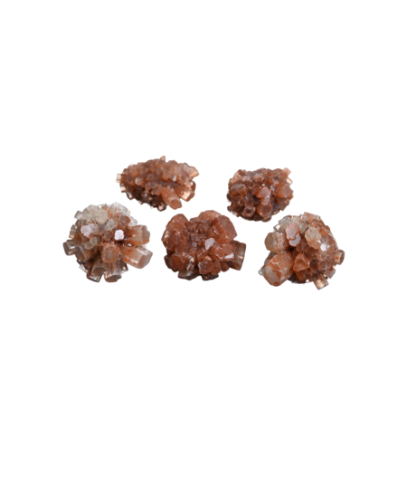 Image de pierres brutes cristallisées en aragonite