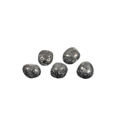 Image de pierres roulées en pyrite de fer