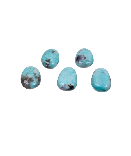 Image de pendentifs en pierre percée en amazonite