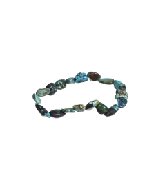 Image d'un bracelet pierres roulées en turquoise
