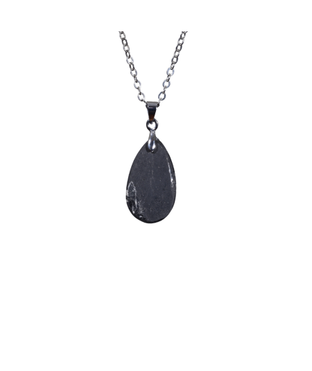 Image d'un pendentif en tourmaline noire