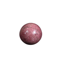 Image d'une sphère en rhodonite