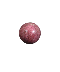 Image d'une sphère en rhodonite